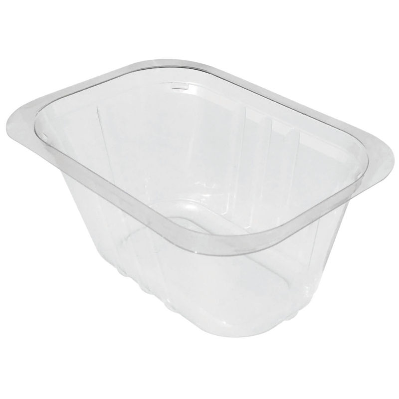 GD63PT transparent Container Compac in PLA