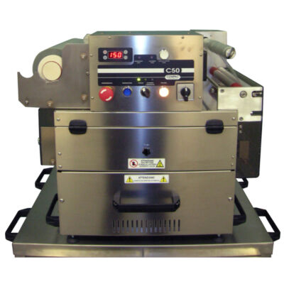 Macchina Termosaldatrice Compac C50CF a cassetto chiuso