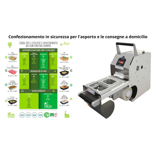 Compac Confezionamento in Sicurezza per asporto e consegna a domicilio