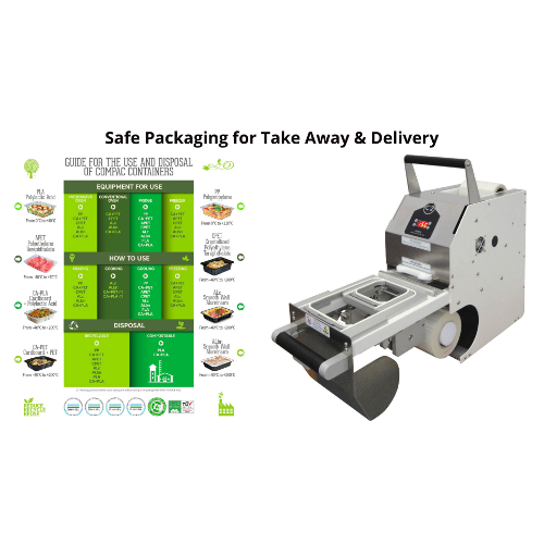 Compac Safe Packaging for Take Away and Delivery