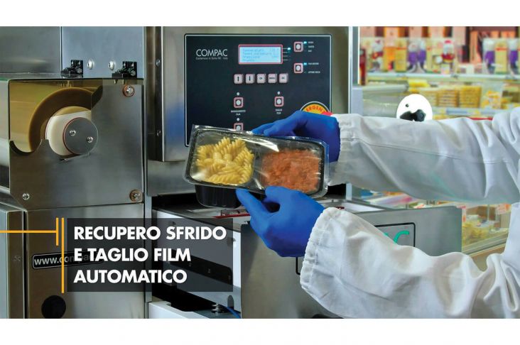 Compac per il confezionamento alimentare in atmosfera modificata