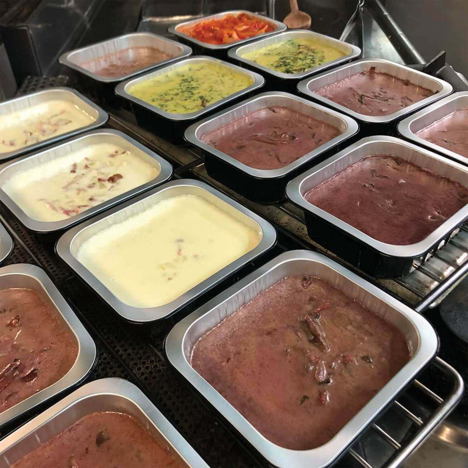 Containers Compac in aluminium smooth wall - ALc