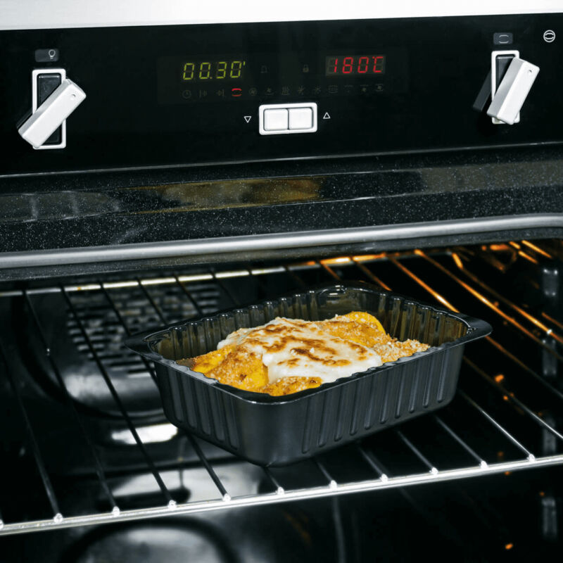 Contenitore in CPET Compac in forno tradizionale