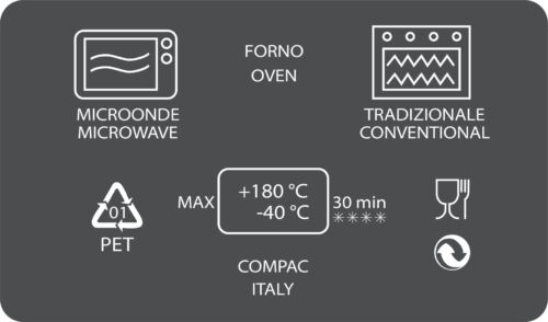 Fondello Contenitore Compac CPET