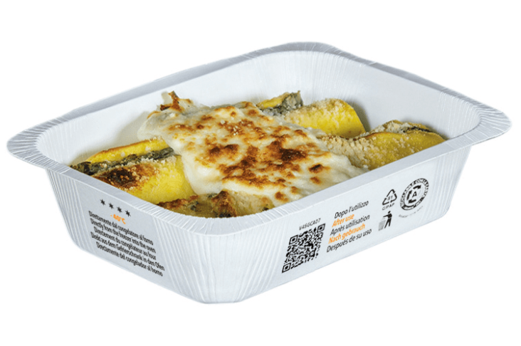 Container in cardboard+polypropylene pp Compac