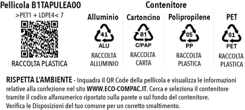 Film per l'Etichettatura Ambientale Compac B1TAPULEA00