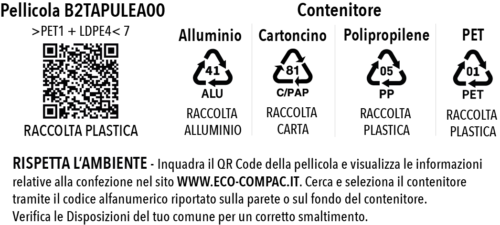 Film per l'Etichettatura Ambientale Compac B2TAPULEA00